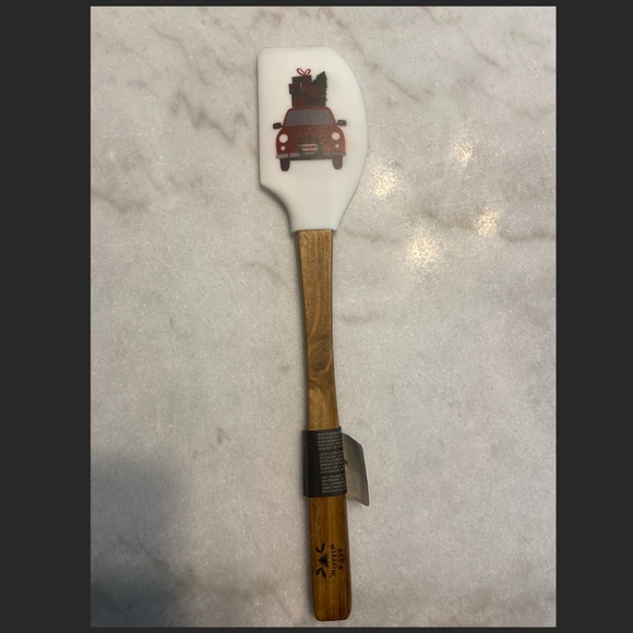 Christmas Themed Silicone Spatula, Baking Spatula - Picture 2 of 3